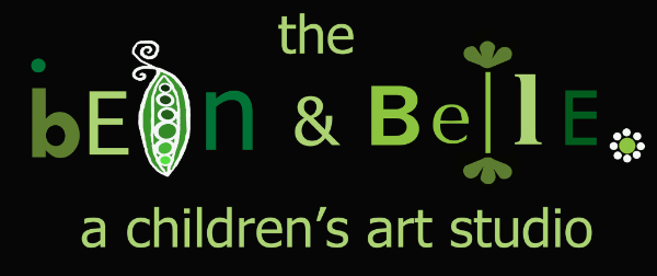 The Bean and Belle Children's Art Studio logo