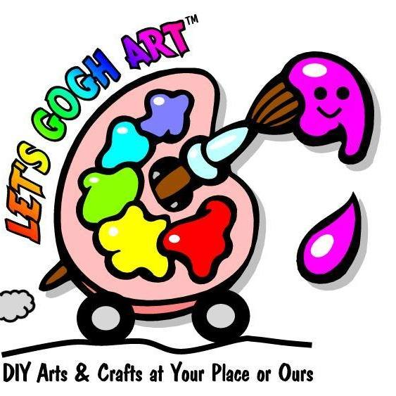 Let's Gogh Art logo