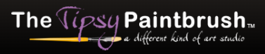 The Tipsy Paintbrush logo