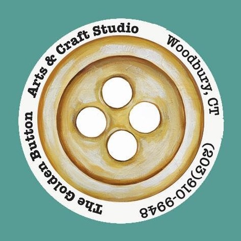 The Golden Button Arts & Craft Studio logo