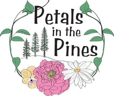 Petals in the Pines logo