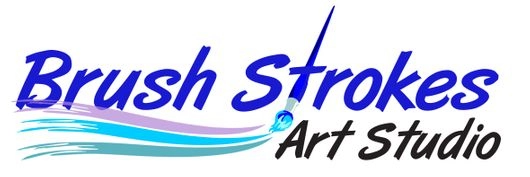 Brush Strokes Art Studio logo