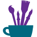 Dish It Out Pottery Painting Studio Park Towne logo