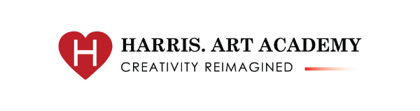 Harris. Art Academy logo