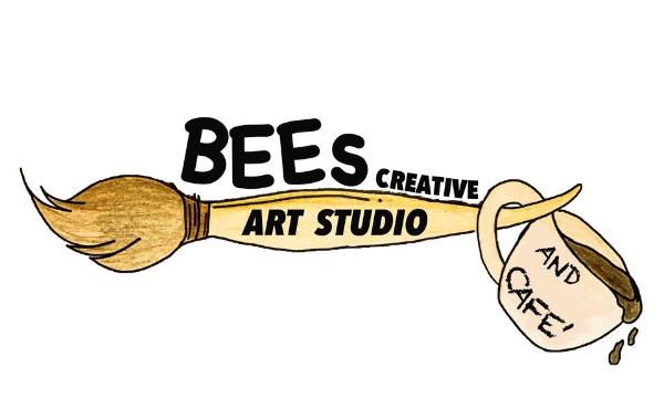 Bees Creative Art Studio and Cafe logo