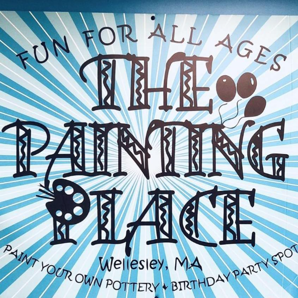 The Painting Place (formerly The Kid's Place) logo