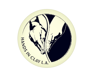 Hands in Clay L.A.  logo