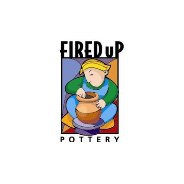 Fired Up Pottery logo