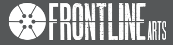 Frontline Arts logo