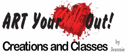 ART Your Heart Out Creations and Classes by Jeannie logo
