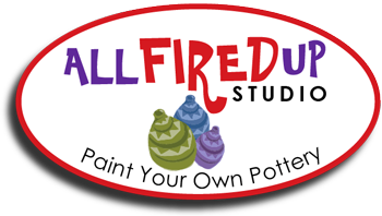 All Fired Up - Fired Arts Studio logo