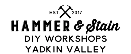 Hammer & Stain DIY Workshops Yadkin Valley logo