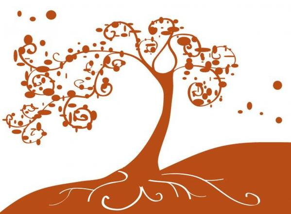 Roots + Wings School of Art and Design logo
