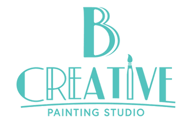 B Creative Painting Studio logo