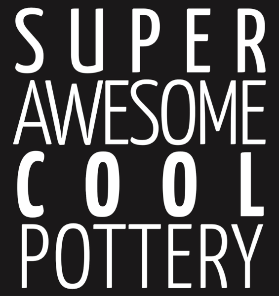 Super Awesome Cool Pottery logo