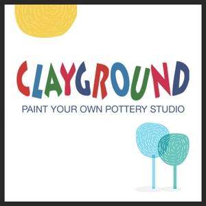 Clayground Paint Your Own Pottery Studio logo