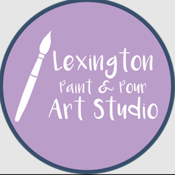 Lexington's Paint & Pour logo