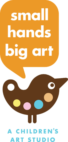small hands big art logo