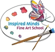 Inspired Minds Fine Art School logo
