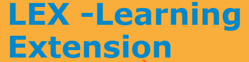 LEX- Learning Extension logo