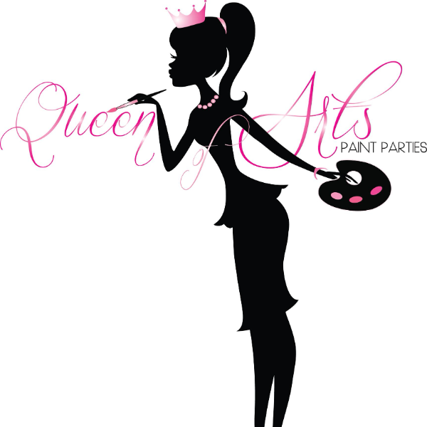 Queen of Arts Paint Parties® logo