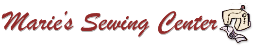 Marie's Sewing Center logo