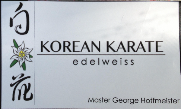 Edelweiss Korean Karate logo