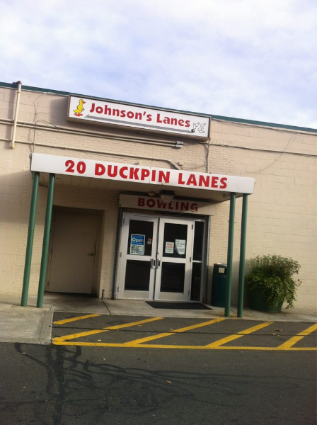 Johnson's Duckpin Lanes logo