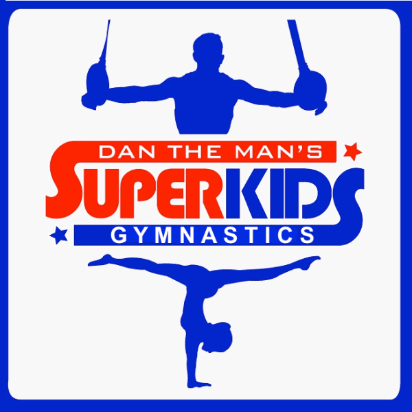 Dan the Man's Superkids Gymnastics logo