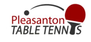 Pleasanton Table Tennis Center logo