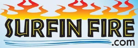 Surfin Fire Surf School logo