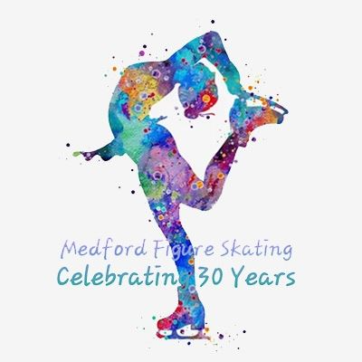 Medford Youth Hockey & Medford Figure Skating logo