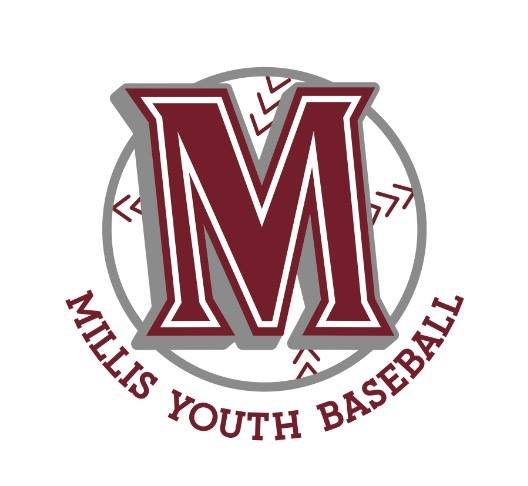 Millis Youth Baseball League logo