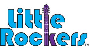 Little Rockers - cool kids music classes & parties logo