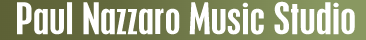 Paul Nazzaro Music Studio logo