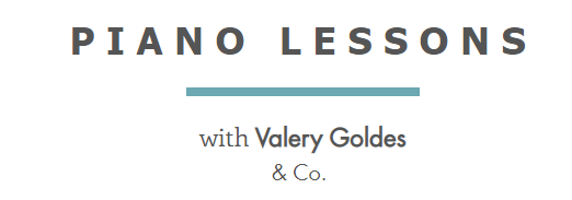 Piano Lessons With Valery Goldes logo
