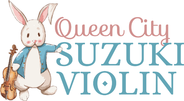 Queen City Suzuki Violin logo