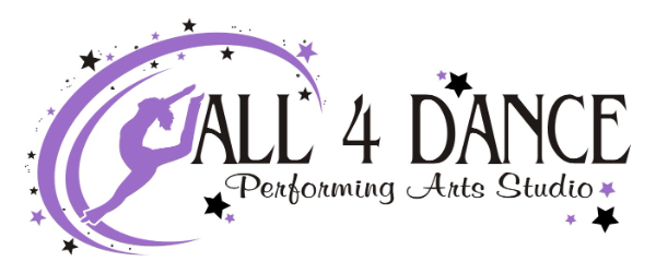All 4 Dance Performing Arts Studio logo