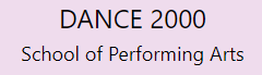 Dance 2000 School of the Performing Arts logo