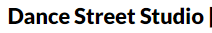 Dance Street Studio logo