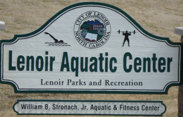 Lenoir Aquatic and Fitness Center logo
