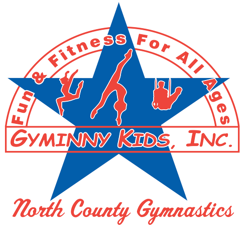 North County Gymnastics & The Gyminny Kids logo