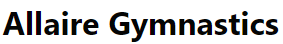 Allaire Gymnastics logo