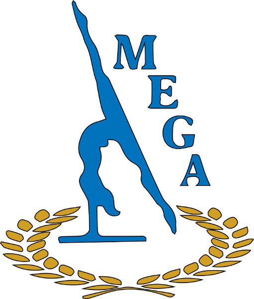 MEGA Gymnastics logo