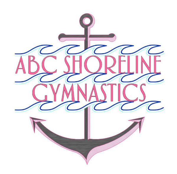ABC'S Shoreline Gymnastics Stars logo