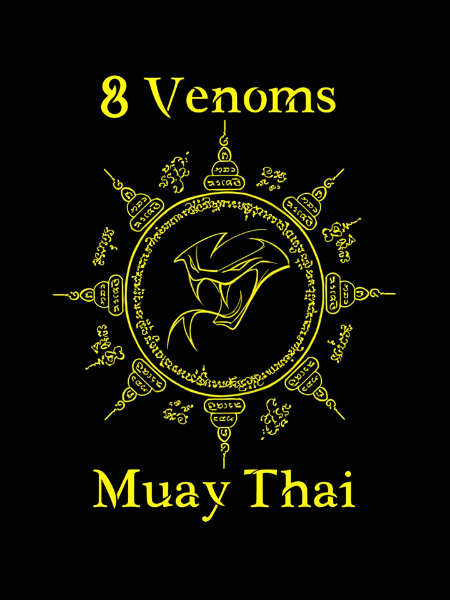 8 Venoms Muay Thai logo