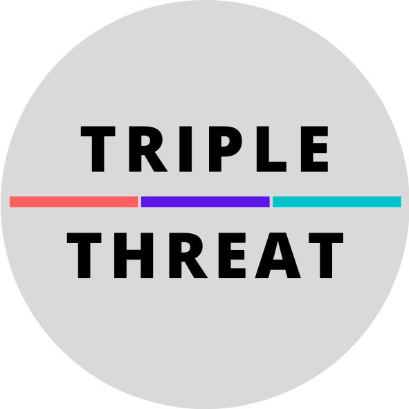 Triple Threat Theater logo