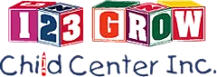 1 2 3 Grow Child Center Inc logo