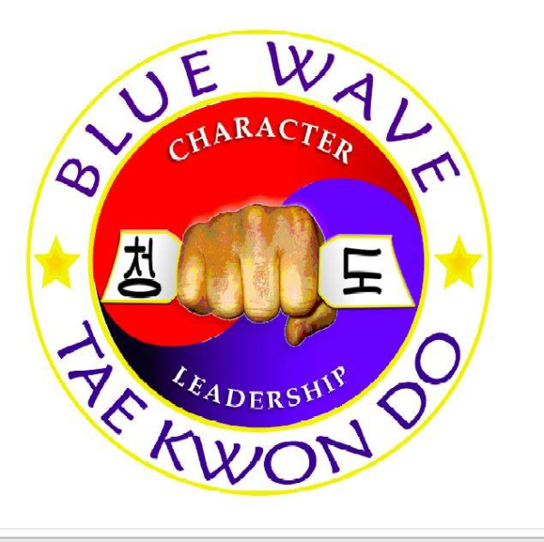 Beverly Blue Wave Taekwondo logo