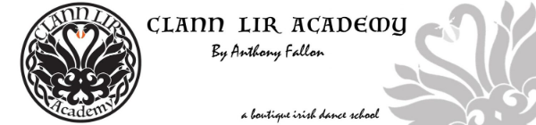 Clann Lir Academy of Irish Dance - by Anthony Fallon logo